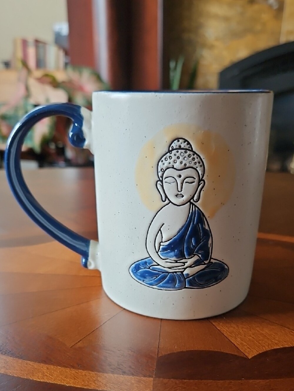 Spectrum Designz Buddha "Relax" Speckled Coffee Mug